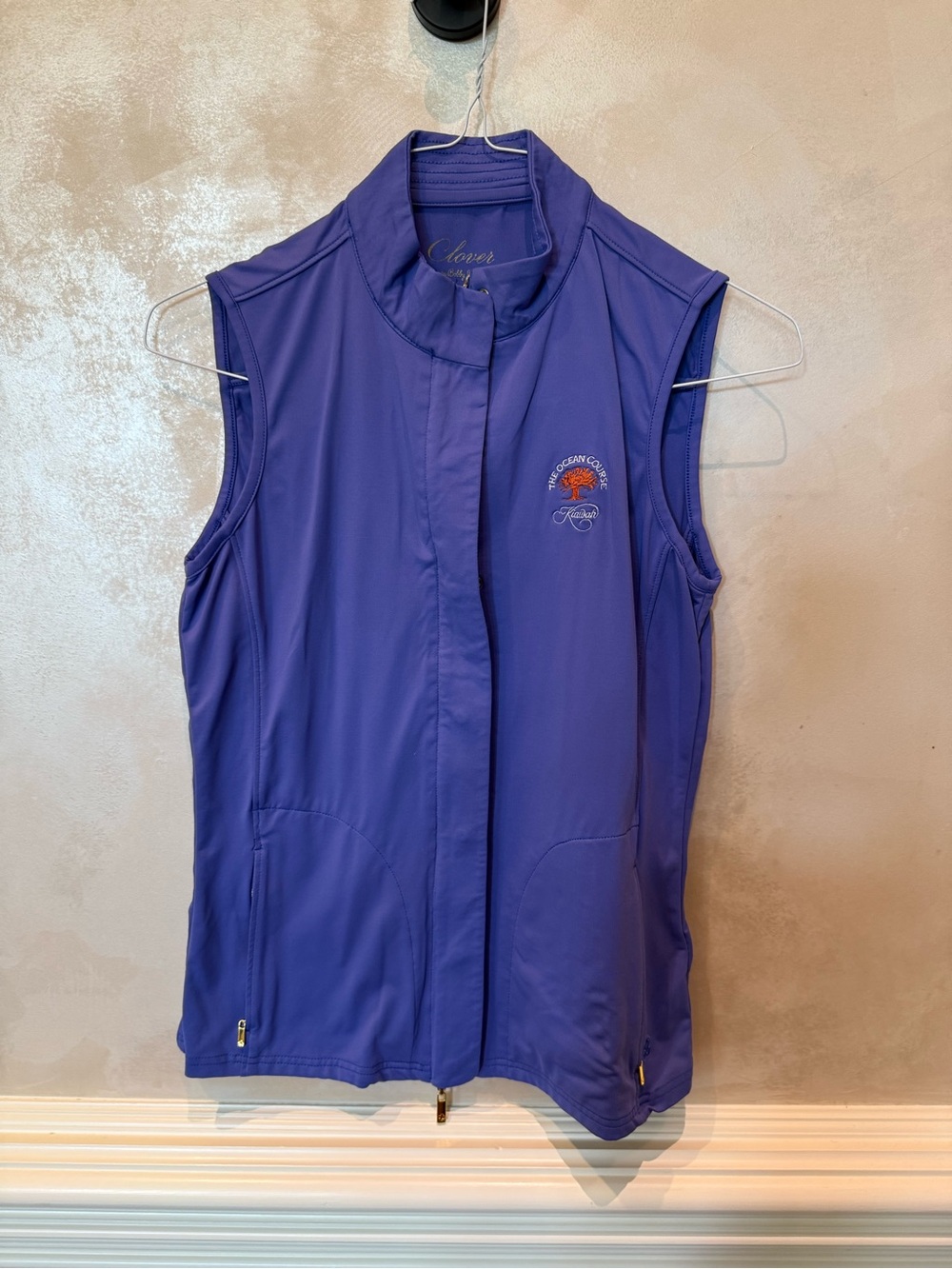 Bobby Jones Blue Sleeveless Golf Vest